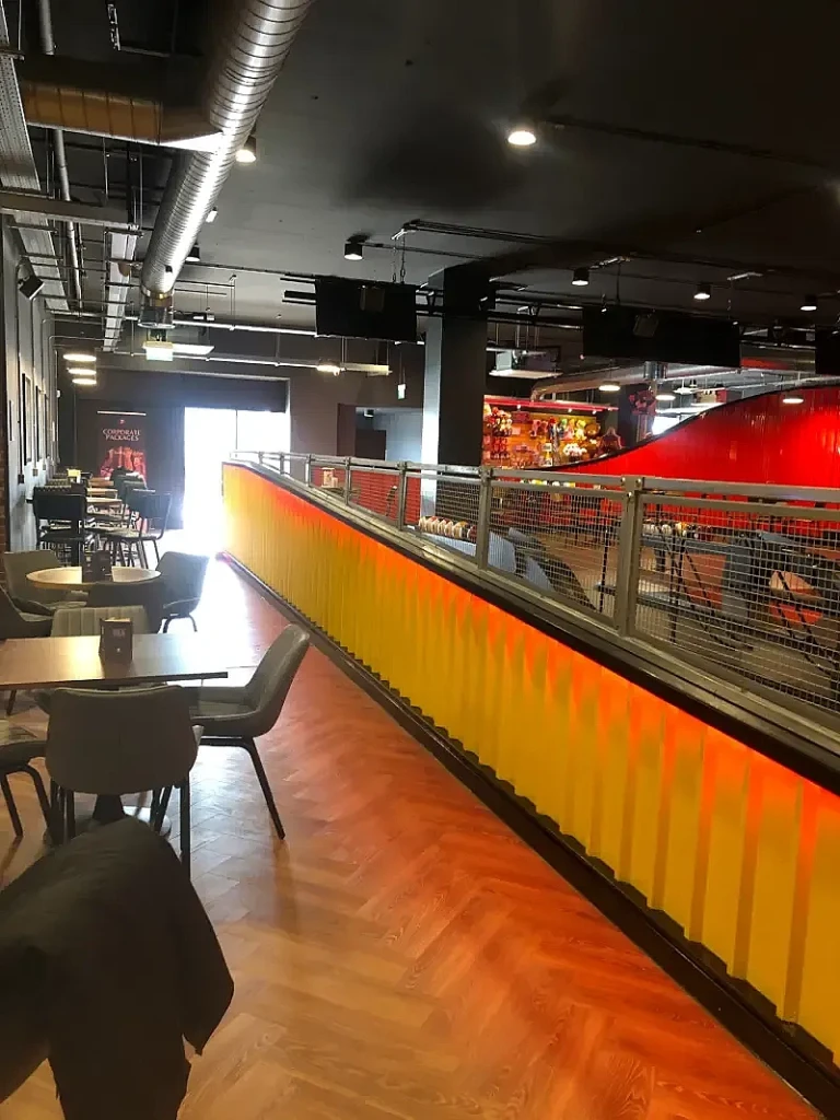 Bowl central fareham fit out